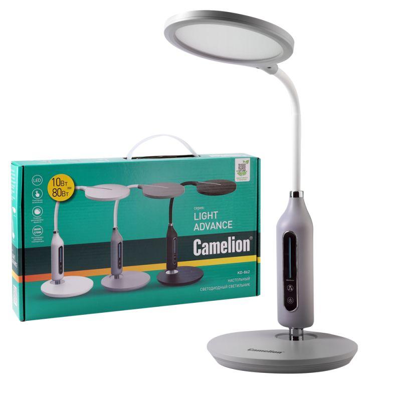 светильник светодиодный настольный kd-862 c09 led 10вт 580лм сер. camelion 15181 от BTSprom.by светильник светодиодный настольный kd-862 c09 led 10вт 580лм сер. camelion 15181 от BTSprom.by