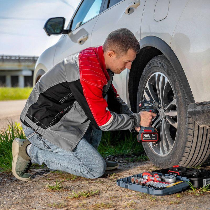  Гайковерт аккумуляторный бесщеточный WB-20-500 серия ПРОФИ КВТ 102594 фото в каталоге от BTSprom.by