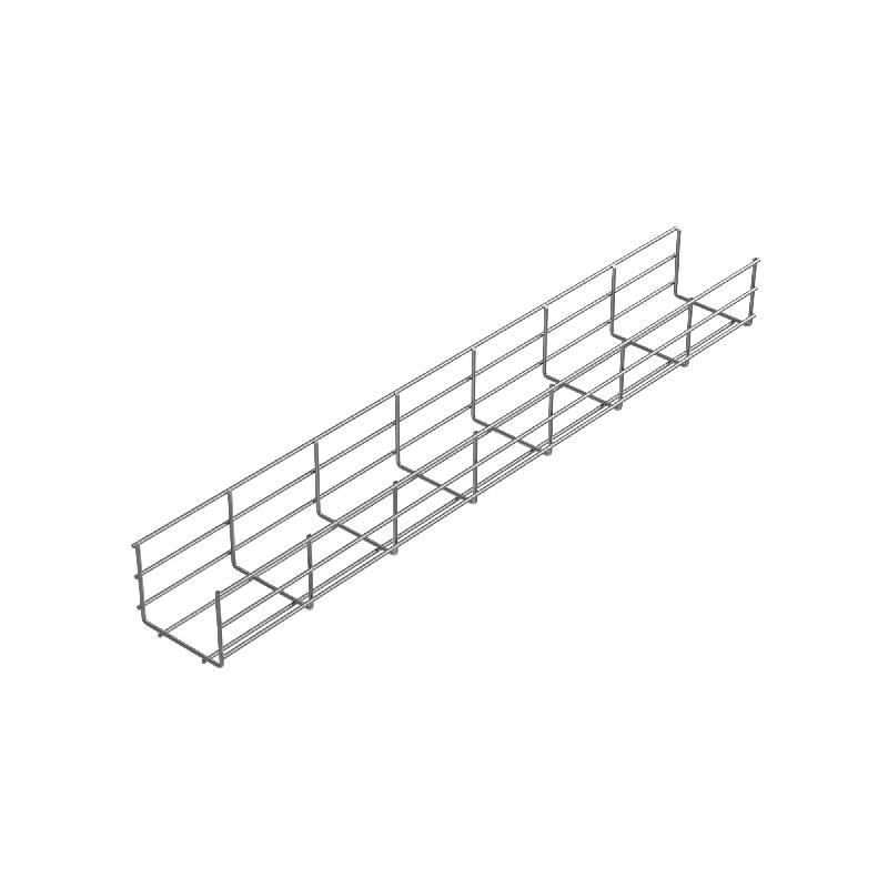 Лоток проволочный 500х80 L3000 сталь 4мм PL80-500-3000 INOX304 нерж. КМ LO26736 от BTSprom.by
