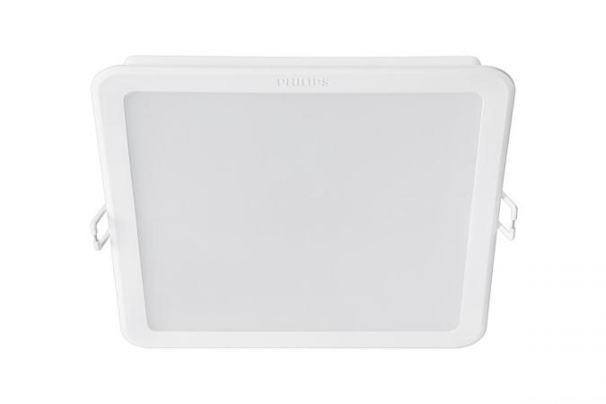 светильник светодиодный 59467 meson 150 17вт 40k wh sq recessed downlight philips 915005749001 от BTSprom.by