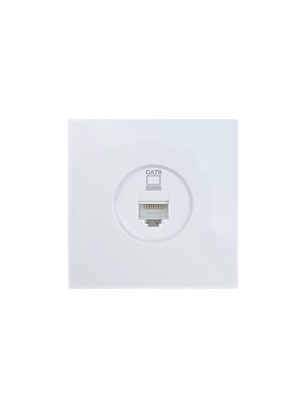  Розетка компьютерная 1-мест. СП ZIMA бел. LEZARD 704-0288-140 фото в каталоге от BTSprom.by