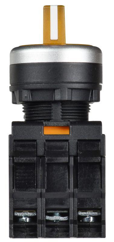  Переключатель 3 полож. 2НО с подсветкой желт. MASTER IEK MI-SW60-20XD-4-14-3-K05 фото в каталоге от BTSprom.by