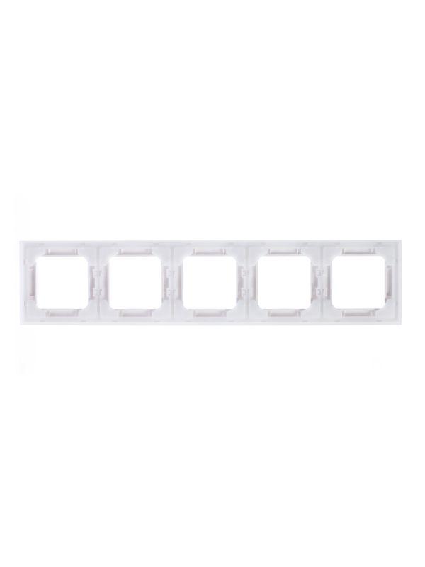  Рамка Levit 5п бел./ледяной ABB 2CHH015050A6001 фото в каталоге от BTSprom.by