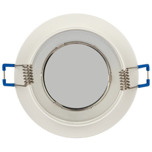  Светильник декоративный DK107 WH MR16 GU5.3 встраив. бел. ЭРА Б0058396 фото в каталоге от BTSprom.by