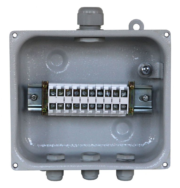 коробка клеммная у-614 у2 10 клемм ip54 (пластиковые вводы pg) электротехник et003154 от BTSprom.by