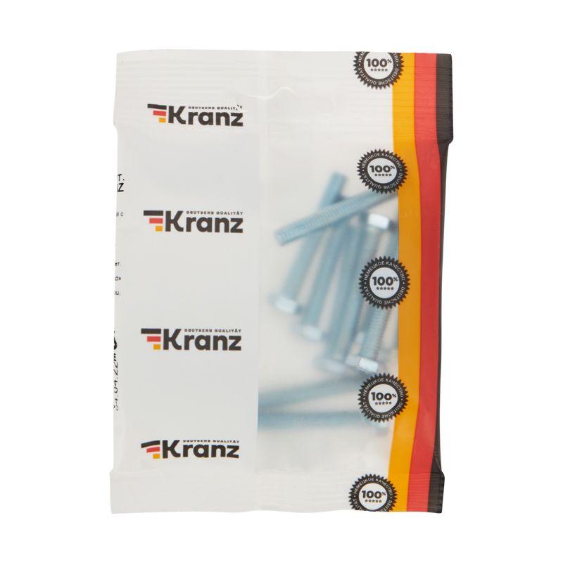  Болт с шестигранной головкой 6х40 DIN 933 (уп.10шт) Kranz 1302-0640-4 фото в каталоге от BTSprom.by