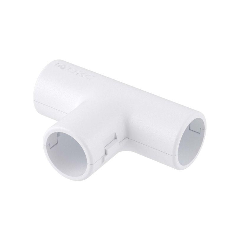 тройник для жестких труб d20 ip40 открыв. (розн. уп.3шт) dkc 50620r от BTSprom.by