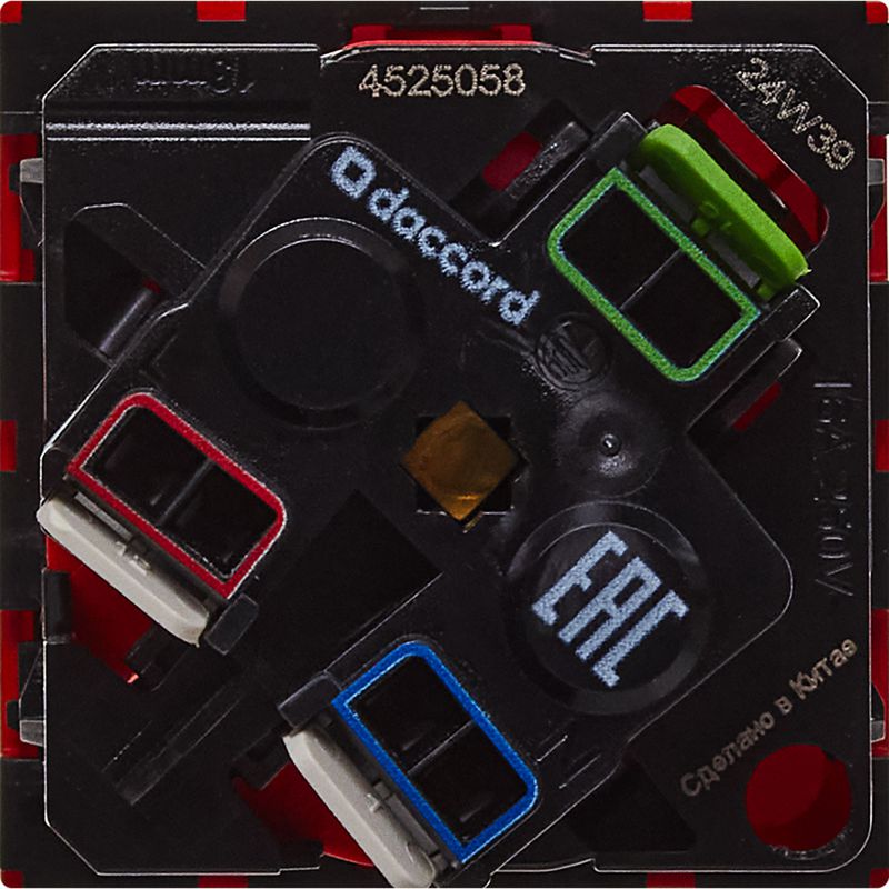  Розетка 2мод. 16А 250В 45град. с заземл. без защ. шторок безвинт. зажимы красн. ИЭК Leg 4525058 фото в каталоге от BTSprom.by