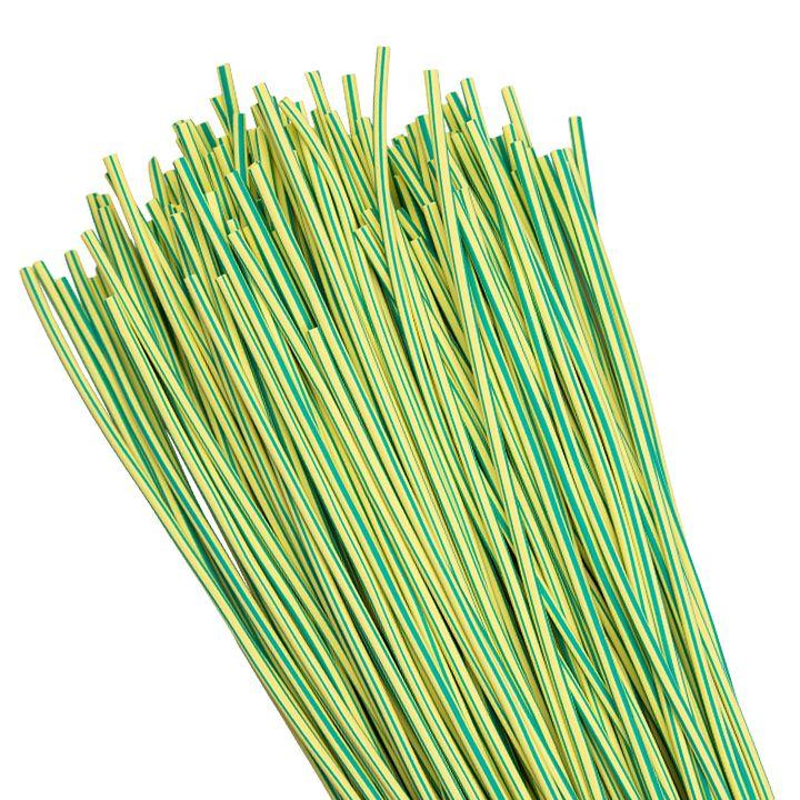 трубка термоусадочная тут нг 2/1 желт./зел. 1м (уп.200м) proxima ekf tut-2-yg-1m от BTSprom.by