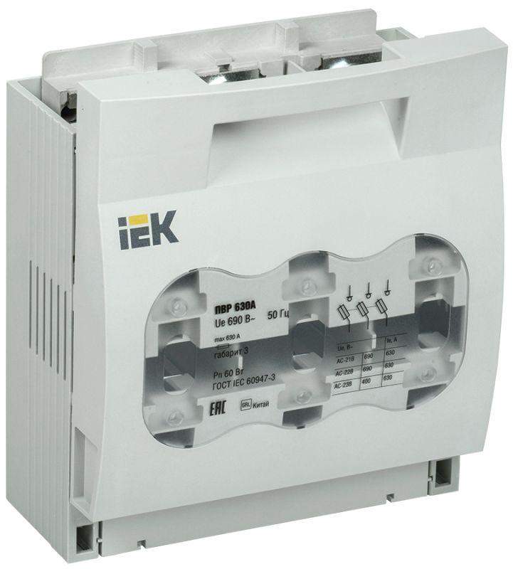 выключатель-разъединитель-предохранитель 630а karat iek srp-40-3-630 от BTSprom.by