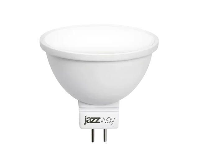 лампа светодиодная jcdr 7 вт 230в gu5.3 5000к pled power sp jazzway (аналог лампы накаливания  60 вт,  520лм) 1033536 от BTSprom.by