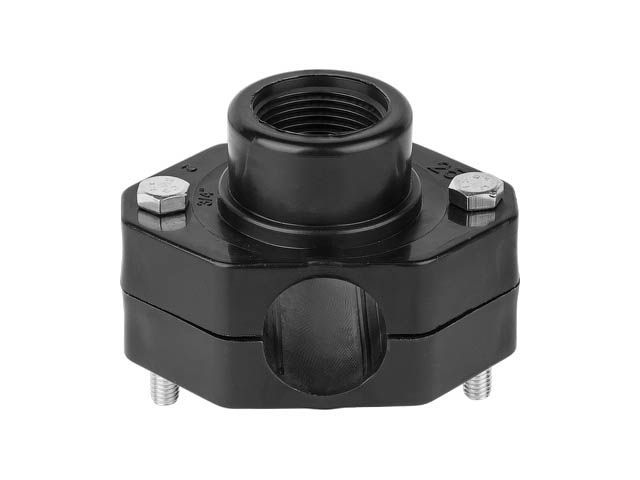 хомут пэ 25 х 3/4" вн., av engineering (полипропилен, макс.  16 бар, макс.  40 °с) ave1002534 от BTSprom.by
