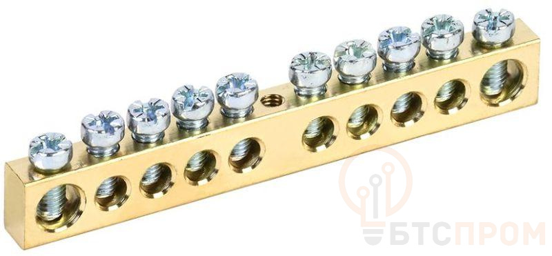 Шина PEN "земля-ноль" 8х12мм 10/1 (10групп/крепеж по центру) IEK YNN20-10-100 фото в каталоге от BTSprom.by  Шина PEN "земля-ноль" 8х12мм 10/1 (10групп/крепеж по центру) IEK YNN20-10-100 фото в каталоге от BTSprom.by