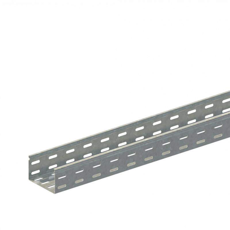 Лоток прямой замковый перфорированный 100х80 L3000 сталь 1.2мм ЛМс-ПЗ цУТ2.5 СОЭМИ Н0122132532 от BTSprom.by