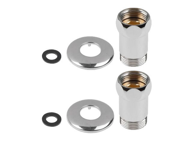 американка прямая 1" вн. х 3/4" нар. хром, av engineering (2 шт. в уп.) (для полотенцесушителя, макс. 70 с, макс. 16 бар) ave156004-1 от BTSprom.by