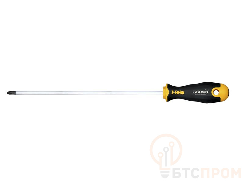 Отвертка крестовая Ergonic PZ 2х300 Felo 40120910 фото в каталоге от BTSprom.by  Отвертка крестовая Ergonic PZ 2х300 Felo 40120910 фото в каталоге от BTSprom.by