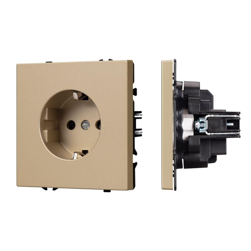 розетка sct-nobe-meu1-sfpl-gd 16а 230в механизм arlight 054278 от BTSprom.by