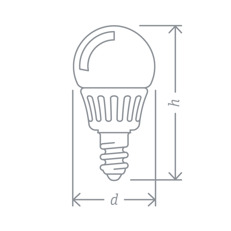 Лампа светодиодная 94 478 NLL-P-G45-5-230-4K-E14 5Вт шар 4000К нейтр. бел. E14 370лм 176-264В Navigator 94478 фото в каталоге от BTSprom.by