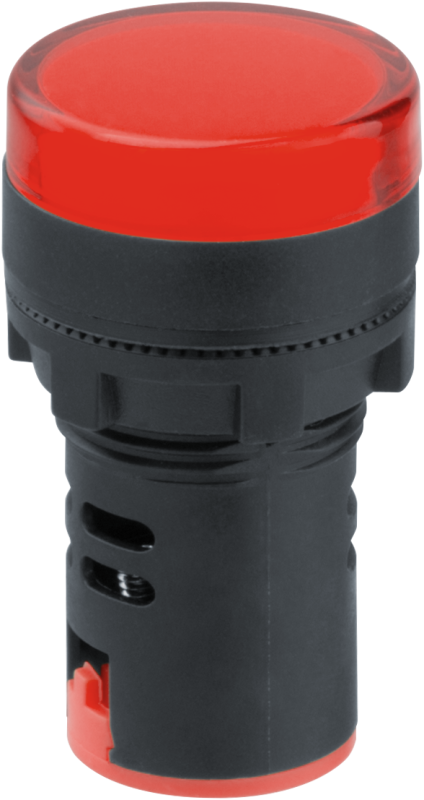 лампа индикаторная 82 805 nbi-i-ad22-24-r d22мм 24в ac/dc красн. navigator 82805 от BTSprom.by