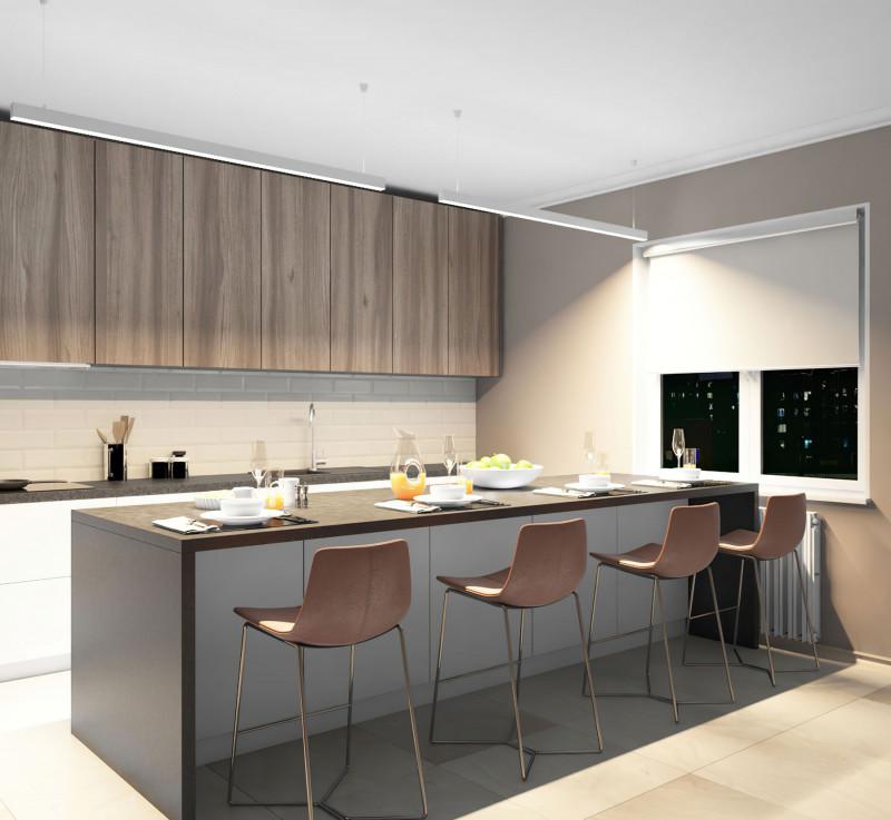  Светильник 42Вт 4000К 1500мм линейный бел. DENKIRS 623321 фото в каталоге от BTSprom.by