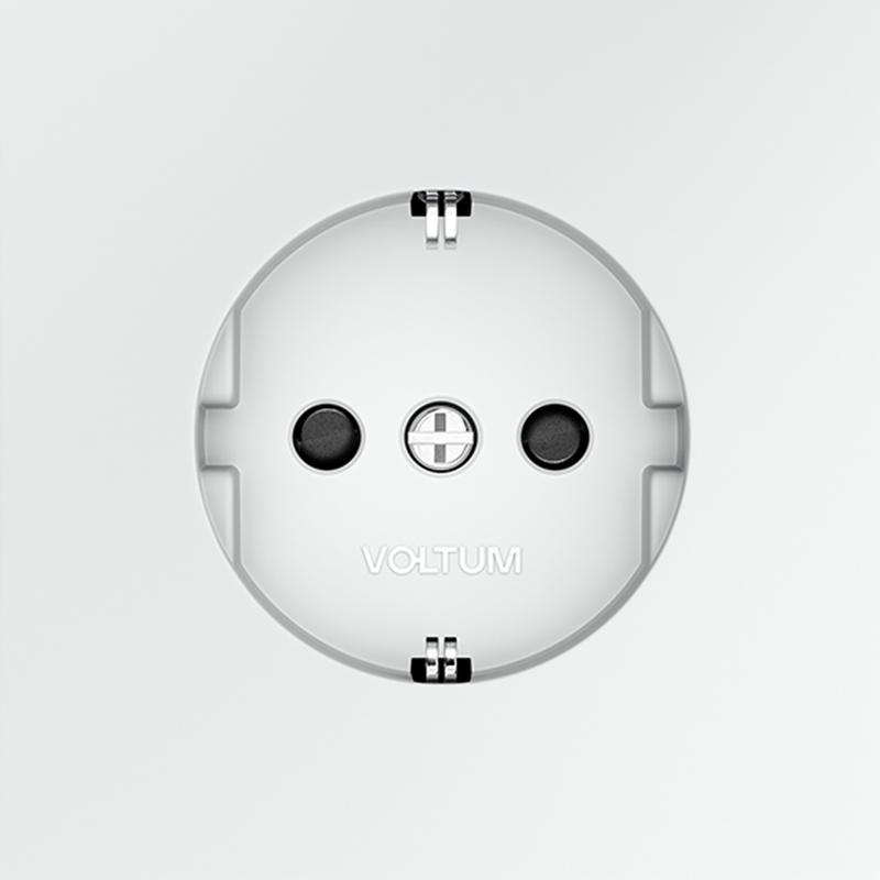  Розетка 1-м СП S70 16А с заземл. защ. шторки механизм бел. матов. Voltum VLS040202 фото в каталоге от BTSprom.by