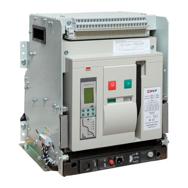 выключатель автоматический 3п 2000/1000а 85ка ва-45 выкатн. v2 ekf mccb45-2000-1000v-v2 от BTSprom.by