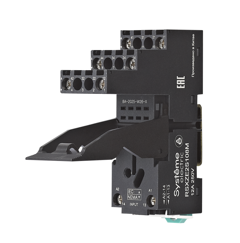 розетка для реле 12а 2перекл. separate se rsxze2s108m от BTSprom.by