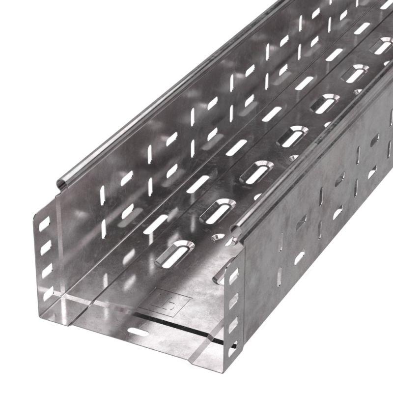 Лоток перфорированный 150х100 L3000 1мм Стандарт (уп.6м) Промрукав PR16.2299 от BTSprom.by Лоток перфорированный 150х100 L3000 1мм Стандарт (уп.6м) Промрукав PR16.2299 от BTSprom.by