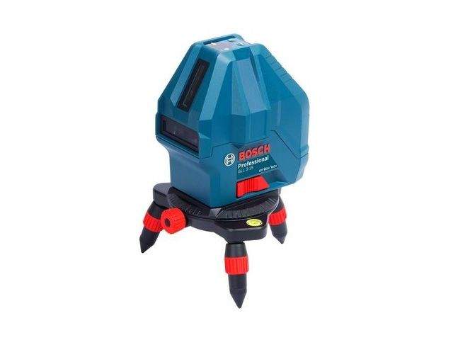 нивелир лазерный линейный bosch gll 3-15 x в кор. (проекция: 3 луча, угол 90°, до 15 м, +/- 3.00 мм/м, резьба 5/8") 0601063m00 от BTSprom.by