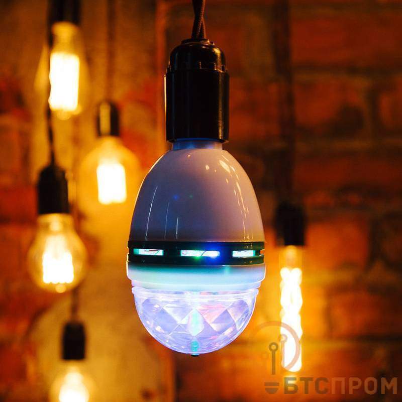  Диско-лампа E27 ТОП фото в каталоге от BTSprom.by