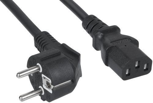 кабель питания пвс-ап 3х1.5 cee 7/7 угловая - c13 220/250в 10а 3м черн. filum fl-pc-sh90/c13-c2-3.0-bk от BTSprom.by