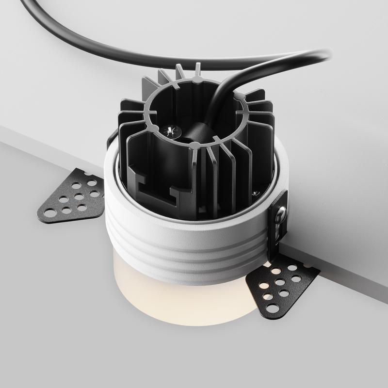  Светильник Nude 12Вт 4000К 180град. встраив. Maytoni DL065-12W4K-TRS-W фото в каталоге от BTSprom.by