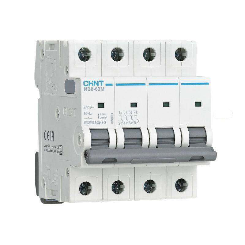 выключатель автоматический nb8-63m 4п 20а 8in (c) (r) chint 320856 от BTSprom.by