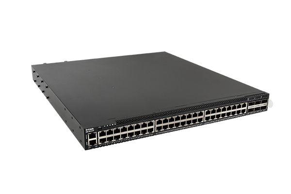 коммутатор управляемый стекируемый l3 dxs-3610-54t/a1asi с 48 порт. 10gbase-t; 6 порт. 100gbase-x qsfp28; 2 ист. пит. ac и 5 вентиляторов d-link 1816603 от BTSprom.by