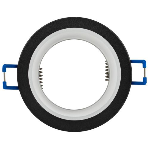  Светильник декоративный DK106 BK MR16 GU5.3 встраив. черн. ЭРА Б0058428 фото в каталоге от BTSprom.by