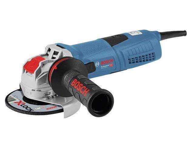 одноручная углошлифмашина bosch gwx 13-125 s в кор. (1300 вт, диск 125х22 мм, регул. об., система x-lock) от BTSprom.by