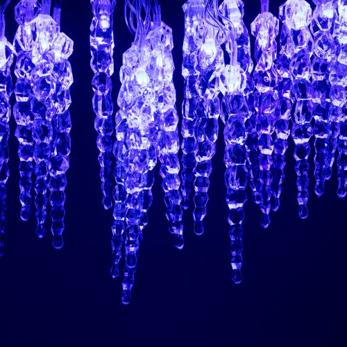  Гирлянда светодиодная "Нить" "Сосульки" 3.8м 20LED син. IP20 220В дл. провода 2.5м Эра Б0055995 фото в каталоге от BTSprom.by