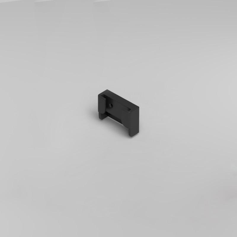  Наконечник для трека-ремня Belty Base IP20 с возможностью перегиба ремня пластик черн. DENKIRS 723196 фото в каталоге от BTSprom.by