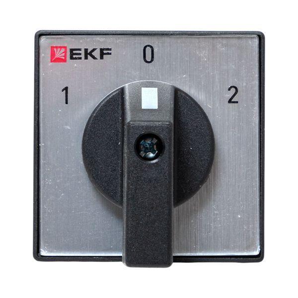  Переключатель кулачковый ПК-1-21 1П 25А "1-0-2" EKF pk-1-21-25 фото в каталоге от BTSprom.by