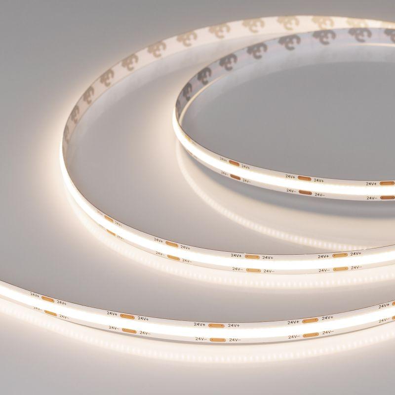 лента светодиодная cob-x544-8mm 24v warm 3500к 11.5вт/м ip20 csp (уп.5м) arlight 044580 от BTSprom.by