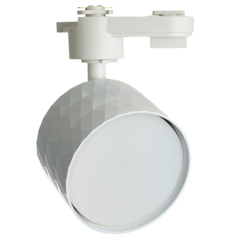 светильник трековый под лампу gx53 бел. al176 prism feron 48698 от BTSprom.by