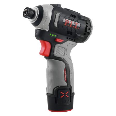 винтоверт аккумуляторный бесщеточный impact 12в 120нм 3 скорости hex 1/4дюйм 1 акб 2а.ч заряд. устр. p.i.t. psd12k-120a/1 от BTSprom.by