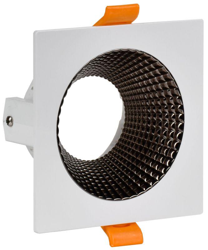 светильник 4110 встраиваемый поворотный gu10 бел./шокол. пласт. iek lt-uvb0-4110-gu10-1-k30 от BTSprom.by