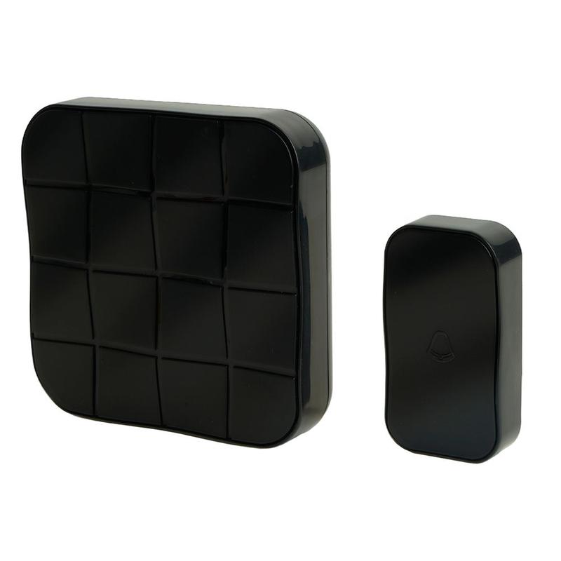 звонок электрический дверной (10 мелодий) черн. e-378 feron 51431 от BTSprom.by