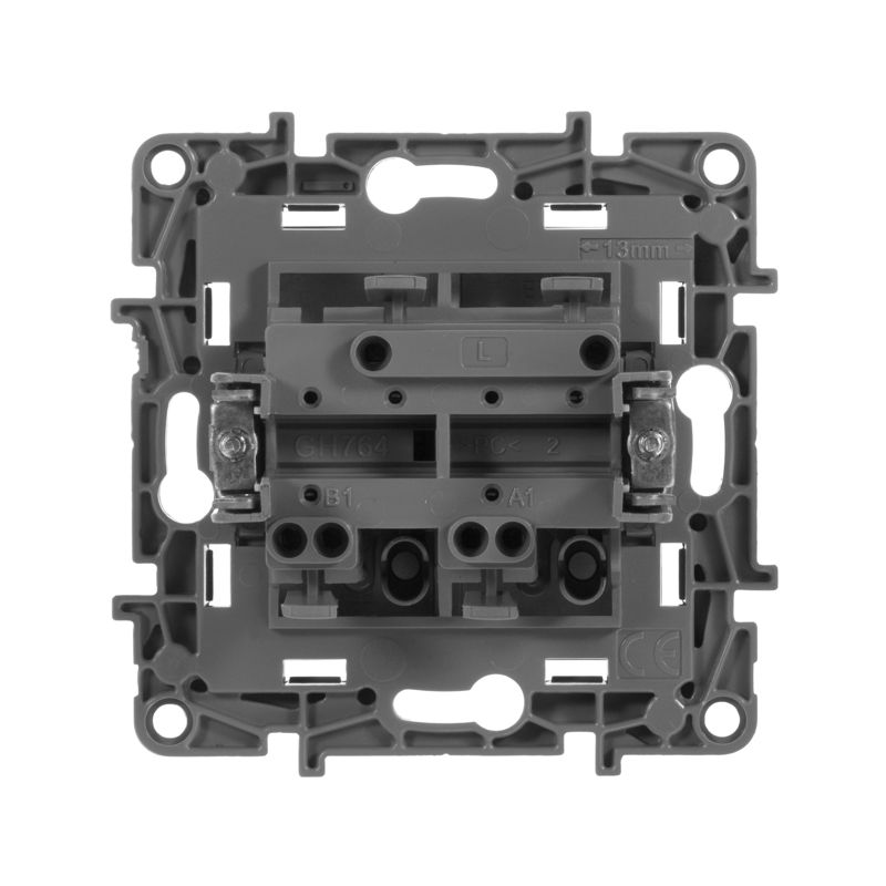  Выключатель 2-кл. СП Etika 10А IP20 250В 10AX авт. зажимы механизм антрацит IEK 672602 фото в каталоге от BTSprom.by