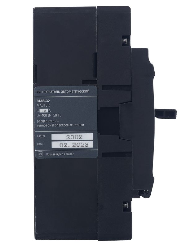  Выключатель автоматический 3п 63А 25кА ВА88-32 MASTER IEK SVA10-3-0063-02 фото в каталоге от BTSprom.by