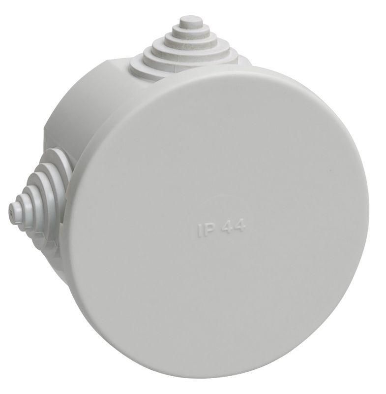 коробка распаячная оп 75х40 ip44 km41237 (4 каб.ввод.) iek uko11-075-040-000-k41-44 от BTSprom.by