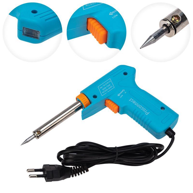  Паяльник импульсный (HY-50R) 220В/30-70Вт PROCONNECT 12-0161-4 фото в каталоге от BTSprom.by