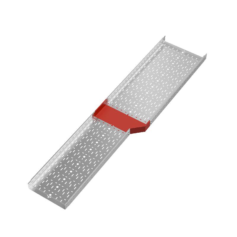 Переходник для лотка правый 80х400-500 "ПЛЮС" INOX304 PDplus80-400-500-R INOX304 КМ PL5788 фото в каталоге от BTSprom.by