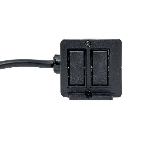  Блок розеточный встраиваемый настольный для крепления под столом 10 модулей C-Line EKF cl-vnbu-10-s фото в каталоге от BTSprom.by